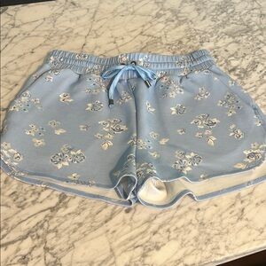 AS Revival Light Blue Floral Shorts